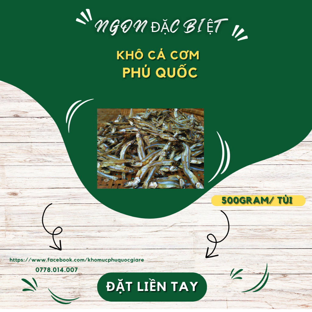 CÁ CƠM KHÔ NGUYÊN CON ( PHÚ QUỐC )