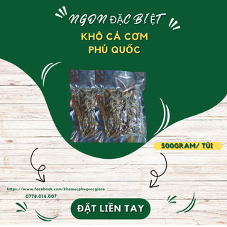 CÁ CƠM KHÔ NGUYÊN CON ( PHÚ QUỐC )