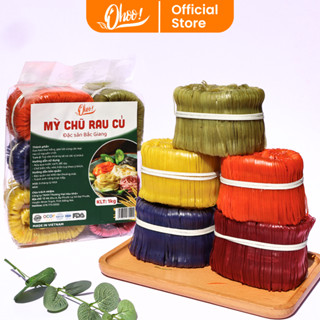 Mỳ Chũ Rau Củ 5 Vị OHOO FOODS - Bữa Ăn Dinh Dưỡng, Ăn Kiêng, Giảm Cân, Eatclean