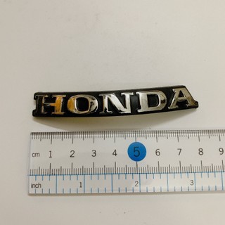 Chữ honda cứng cong dán mặt nạ airblade và future neo