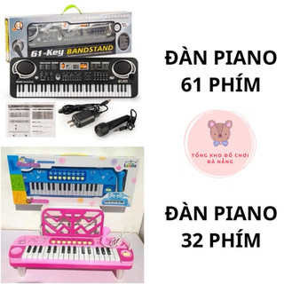Đàn piano cho bé kèm mic đồ chơi có nhạc