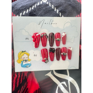 Combo 2 bộ nailbox thiết kế, móng giả đẹp
