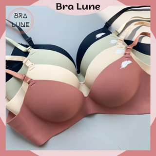  Set 3 Áo ngực nữ lông vũ đúc su nâng ngực BRALUNE áo lót nữ không gọng đệm dày bàn tay chống xệ mã ANM-42 