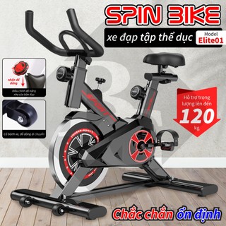 (ELITE)-Xe đạp tập gym tại nhà dụng cụ tập gym yên tĩnh tiện lợi nhỏ gọn, Giá Đỡ Điện Thoại