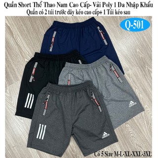 Quần sọt nam short nam thể thao adidas đẹp Q501 có size lớn cho người mập big size