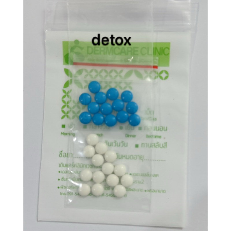 Detox trắng -xanh giảm cân nhanh an toàn hiệu quả giữ vóc dáng