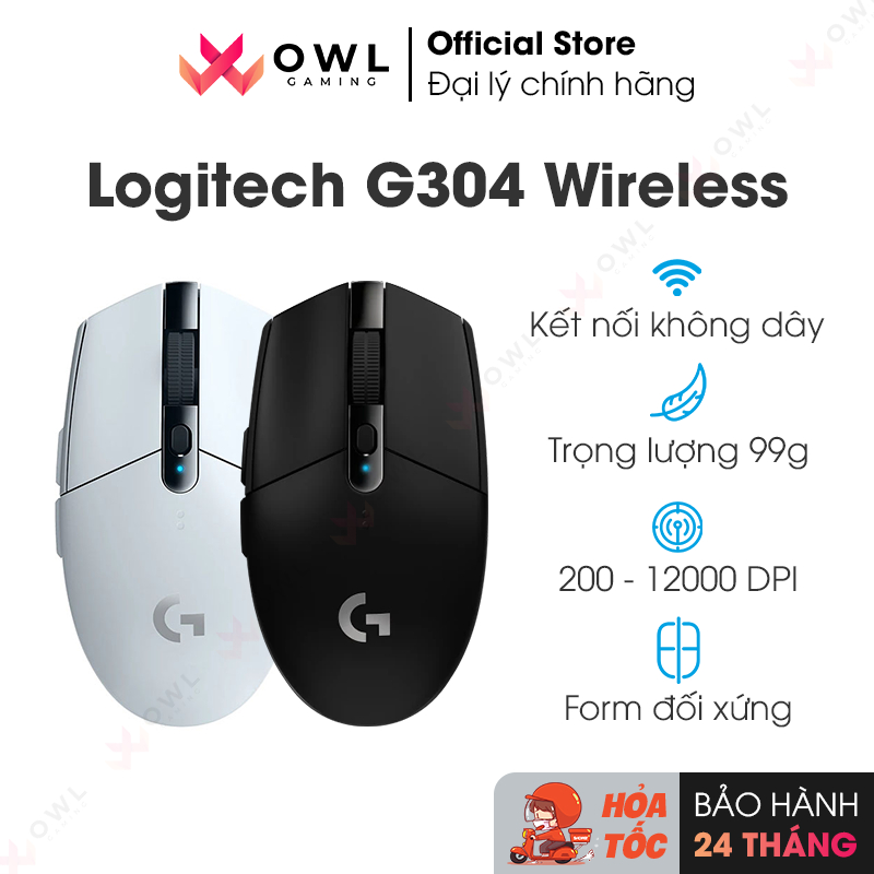 Chuột gaming Logitech G304 Wireless (Hàng chính hãng)