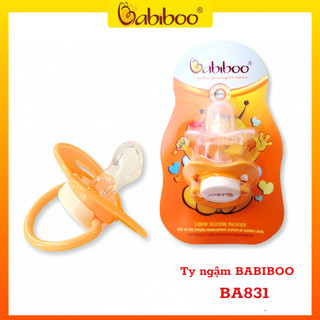 Ti giả cho bé Babiboo ty giả silicon an toàn cho bé - BA831