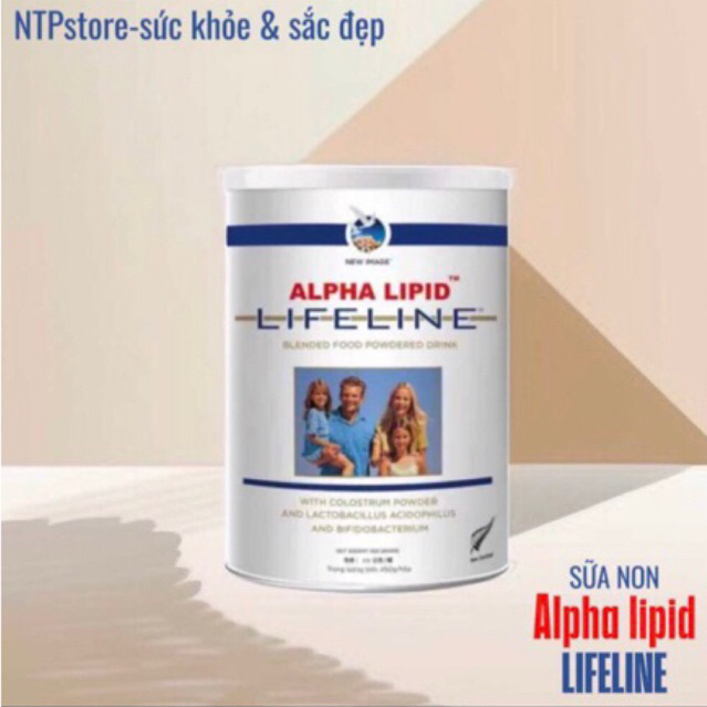 Sữa Non Alpha Lipid Lifeline 450g/Hộp.