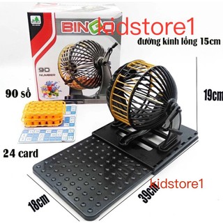 Bộ đồ chơi lô tô loto bingo cao cấp dành cho bé