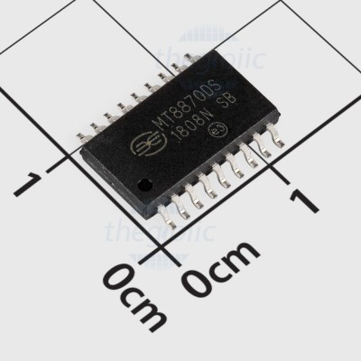 [2 Cái]- MT8870DS Telecom IC DTMF Receiver, 18-SOIC