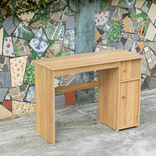 Bàn Học Gỗ Có Tủ Đựng Sách FREESHIP Bàn Làm Việc Kèm Tủ Chắc Chắn Decor Phòng