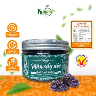 Mận sấy dẻo có hạt Yummifo ít đường nguyên vị giàu vitamin khoáng chất và hỗ trợ tiêu hoá 200g