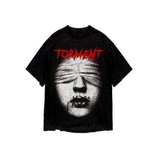 Áo thun in hình unisex nam nữ teeholic cotton cao cấp phong cách retro y2k im lặng màu đen trắng THS091223_99