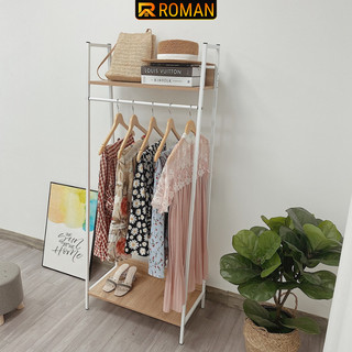 Giá treo quần áo đa năng Roman khung thép sơn tĩnh điện thương hiệu - RM13