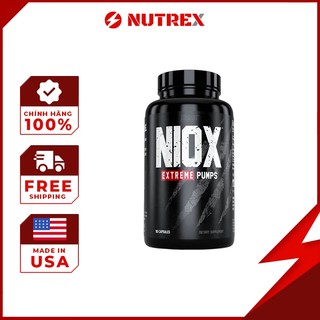 Tăng Hiệu Suất Hỗ Trợ Phát Triển Cơ Bắp Nutrex Niox Extreme Pumps 90 Viên