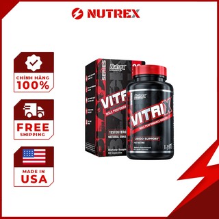 Viên Uống Tăng Test Cho Nam Giới Nutrex Vitrix Testosterone 60 Viên