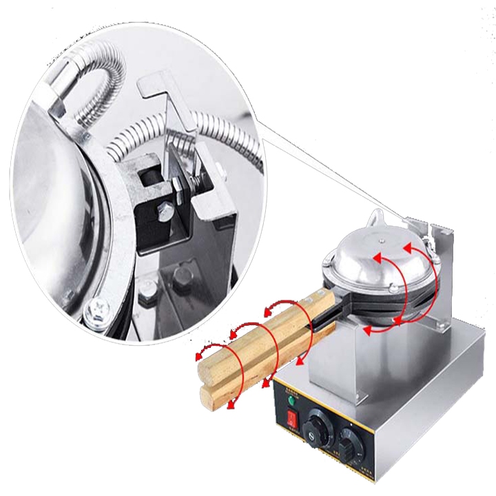 Máy trứng gà non 1400W kiểm soát nhiệt độ chính xác, bánh thơm ngon