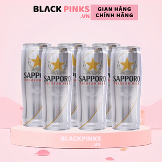 Thùng 6 lon bia Sapporo 650ml