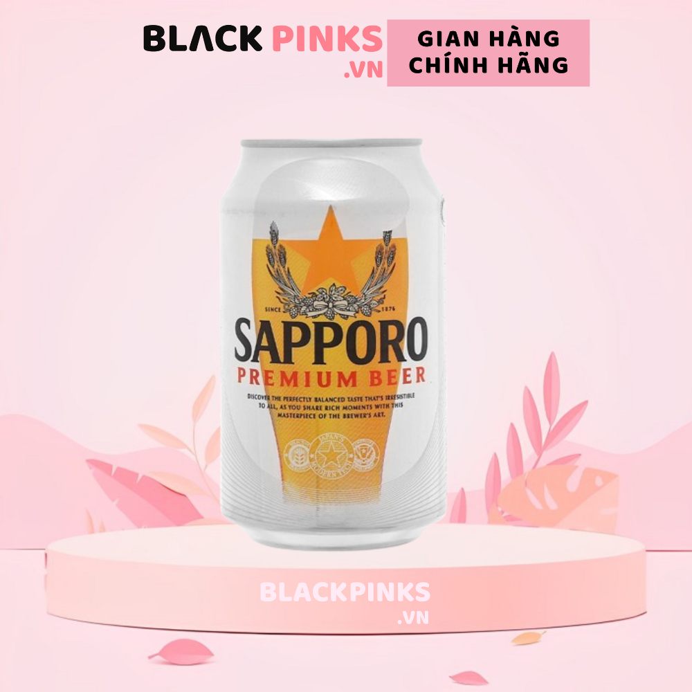 Bia Sapporo lon 330ml/500ml