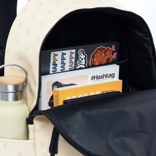 [ Chỉ còn 259,749 sau khi áp dụng voucher ] Balo DirtyCoins Pattern Leather Backpack - Cream