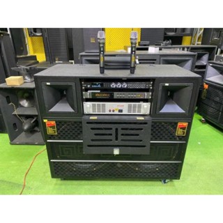 Loa kéo điện ASAHI CD-15 Bass 40 Đôi 3600W Nghe Nhạc Hát Karaoke Bluetooth