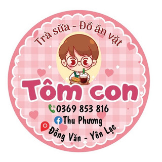 Combo 10c 4,5cm Sticker tròn decal giấy cán màng 500đ/c in theo yêu cầu