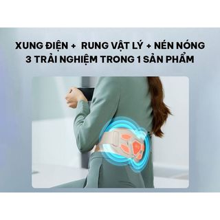 Máy massage lưng và bụng SKG W9 Pro | KATA Technology