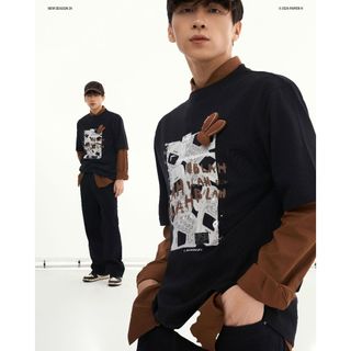 [PAPER STUDIO] Quần jeans nam form dài dáng suông rộng basic