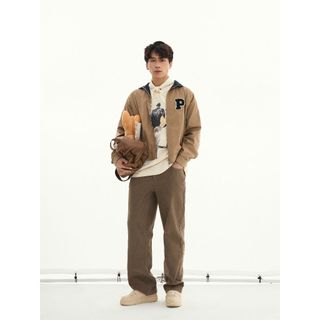 [PAPER STUDIO] Quần jeans nam form dài dáng suông rộng basic 02