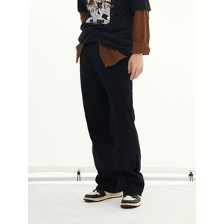 [PAPER STUDIO] Quần jeans nam form dài dáng suông rộng basic