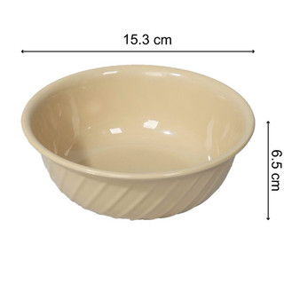 Bát, tô nhựa phíp 3 màu đựng cháo, phở nhựa Việt Nhật 2 size (6829-1,6829-2) tô đựng canh, đồ ăn