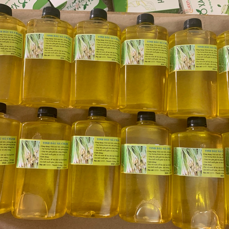 Tinh dầu sả nguyên chất 500ml