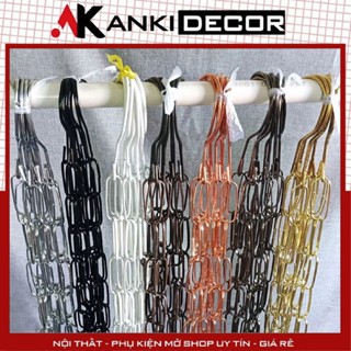 Combo 5 Dây xích sắt cho shop, dây xích treo quần áo, dây xích treo phối đồ Anki Decor