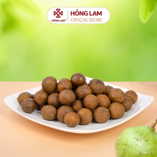 Ô mai (xí muội) sấu tươi cay Hồng Lam dạng hộp (200gr, 300gr, 500gr), gói (300gr). Hương vị chua, cay, giòn