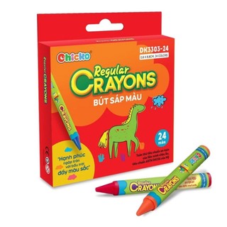 Bút sáp màu regular crayons dk 3303-24 - mlb