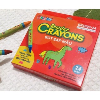 Bút Sáp Màu Regular Crayons (24 Màu) DK 3303-24  - MLB