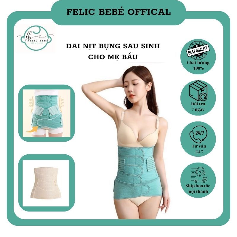 ĐAI NỊT BỤNG SAU SINH CHỐNG CUỘN ĐỊNH HÌNH CƠ THỂ CHO MẸ MỚI SINH, GEN BỤNG DƯỚI ĐAI NỊT BỤNG