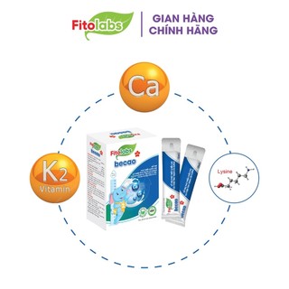 Canxi Hữu Cơ Cho Bé CalCium Fitolabs Cải Thiện Còi Xương Cho Bé