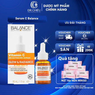 Serum Vitamin C - Trắng Da,Giảm Thâm Balance Active Formula Vitamin C Brightening 30ml
