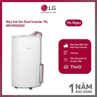 Máy hút ẩm lg dual inverter 19l md19gqge0