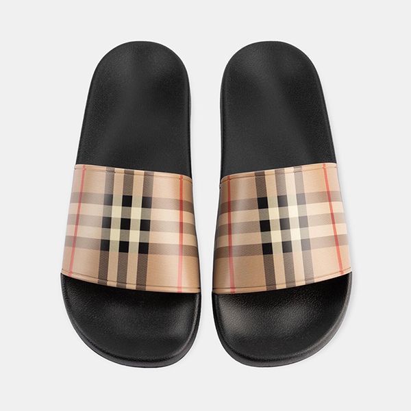 Hàng Có Sẵn !!! Giá Trải Nghiệm !!! SLIDES BURBERRY CLASSIC SEASON 2023 !!! Bản SIÊU CẤP FULL BOX !!!