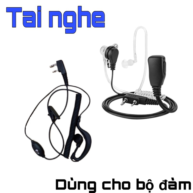Tai nghe bộ đàm các loại - Tai nghe xoắn - Tai nghe Motorola, Kenwwood, JBL - Tai nghe ống hơi