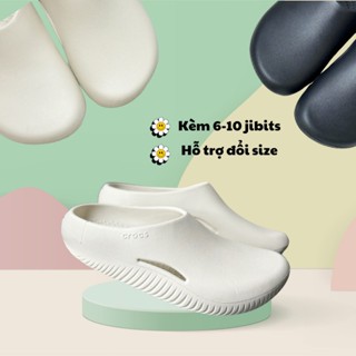 Dép Sục Bít Mũi Siêu Êm Ái Màu Đen/Be (Kem) | Kèm 6 Jibits | Hàng Chuẩn