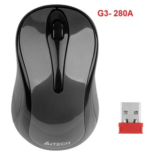 Chuột không dây A4Tech WIRELESS ( G3-280A, G3-280NS , G3-200NS ) Màu Đen