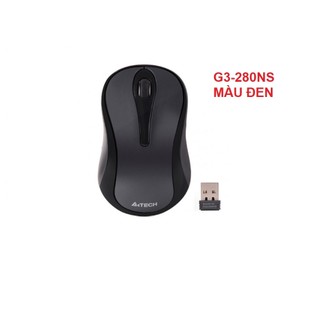 Chuột không dây A4Tech WIRELESS ( G3-280A, G3-280NS , G3-200NS ) Màu Đen