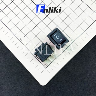 Công Tắc 6A 250V - Bập Bênh 3 Chế Độ KCD1-103 21X15mm