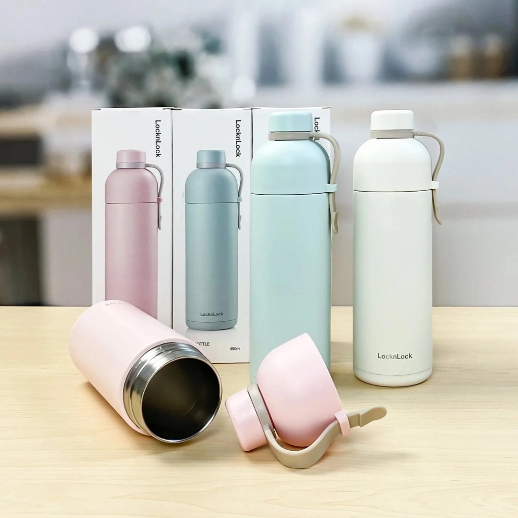 Bình giữ nhiệt LocknLock Belt Bottle LHC4267 490ml