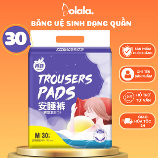 Băng vệ sinh dạng quần bịch 30 miếng size SMLXL