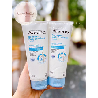 Kem dưỡng da chàm, da khô, viêm da Aveeno Dermexa Daily Emollient Cream 200ml
